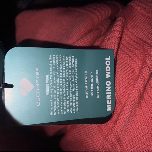 Obermeyer merino wool turtle neck sweater - Picture 2 of 8